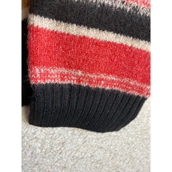 Nordstrom BP Long Sleeve Cardigan Crop Striped Sweater Size Medium New w… - Picture 4 of 7